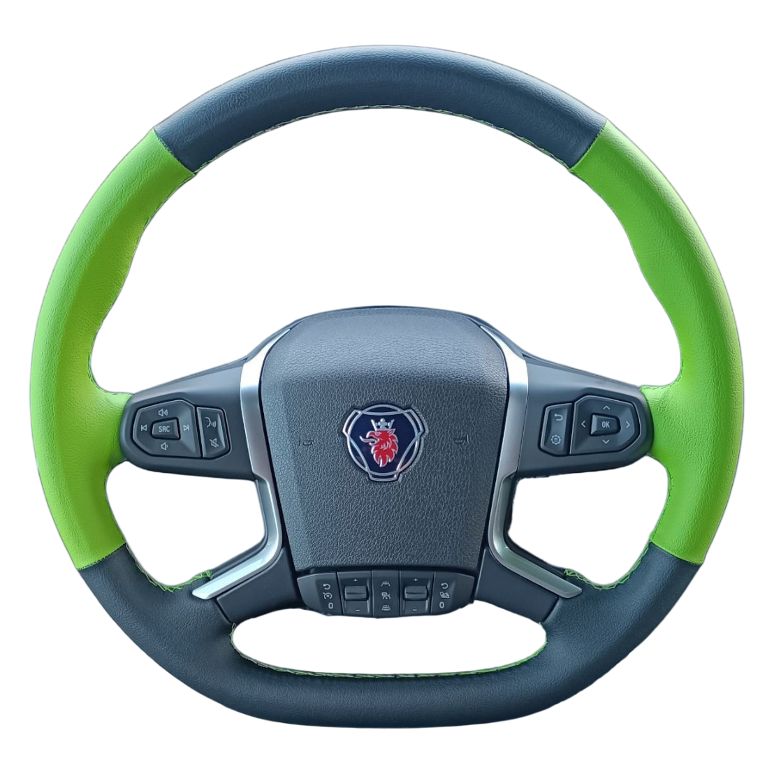 Tapizado específico Scania NG en verde
