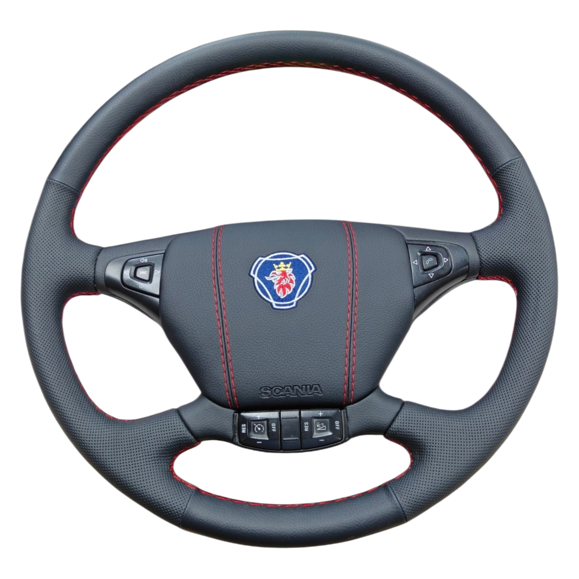 Tapizado específico de volante Scania Serie R